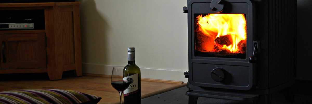 Wood Burner, Seil Cottage